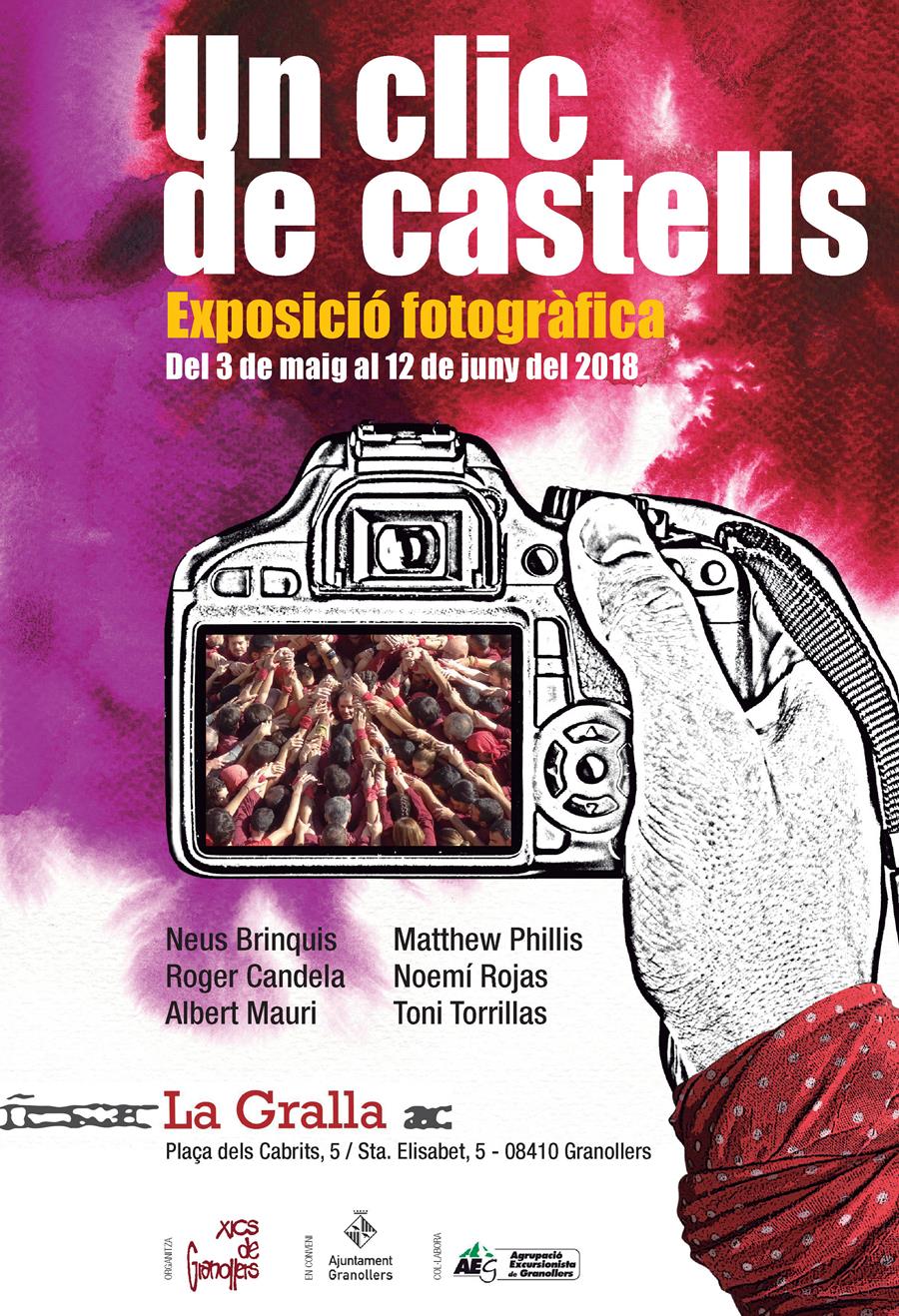 Inauguració de l'exposició fotogràfica UN CLIC DE CASTELLS - Llibreria La Gralla | Llibreria online de Granollers