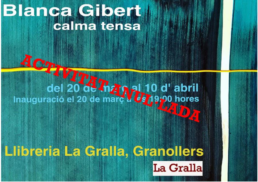 Inauguració de l'exposició Calma Tensa - Llibreria La Gralla | Llibreria online de Granollers