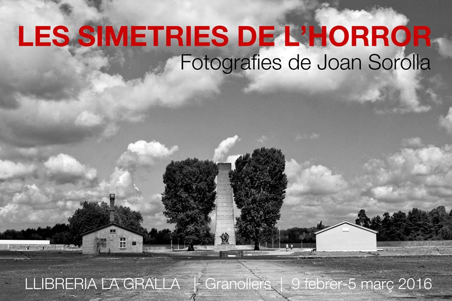 Inauguració exposició fotogràfica LES SIMETRIES DE L'HORROR - Llibreria La Gralla | Llibreria online de Granollers