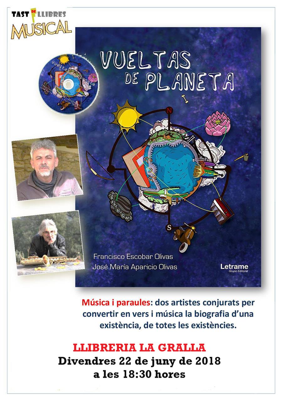 Tast Musical: Vueltas de Planeta - Llibreria La Gralla | Llibreria online de Granollers