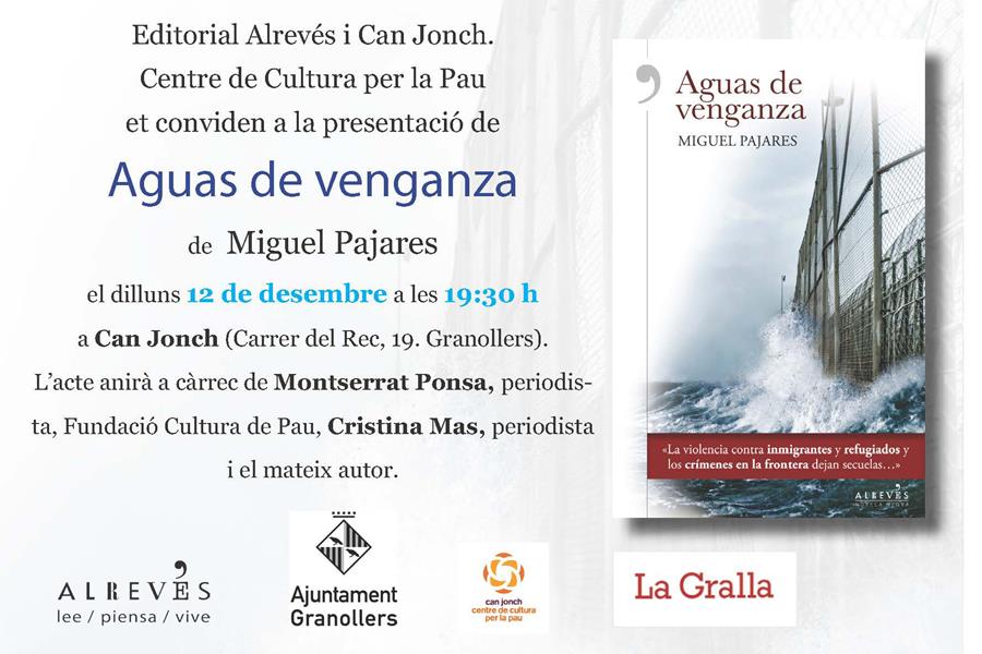 Presentació del llibre Aguas de Venganza - Llibreria La Gralla | Llibreria online de Granollers