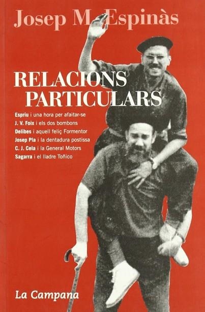 RELACIONS PARTICULARS | 9788495616906 | ESPINAS, JOSEP MARIA | Llibreria La Gralla | Llibreria online de Granollers