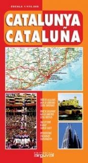 CATALUNYA MAPA 1/415.000 (EDICIÓ ACTUALITZADA 2011) | 9788495948533 | ARGUVAL | Llibreria La Gralla | Llibreria online de Granollers