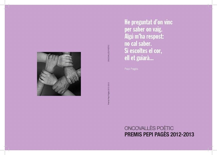 ONCOVALLÈS POÈTIC PREMIS PEPI PAGÈS 2012-2013 | LG1544 | Llibreria La Gralla | Llibreria online de Granollers