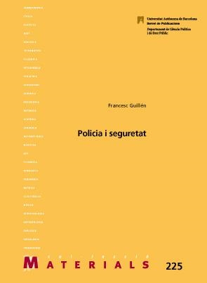 POLICIA I SEGURETAT | 9788449028885 | GUILLEN, FRANCESC | Llibreria La Gralla | Llibreria online de Granollers