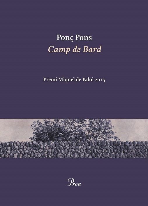 CAMP DE BARD | 9788475885940 | PONS, PONÇ | Llibreria La Gralla | Llibreria online de Granollers