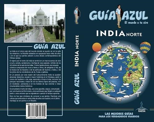 INDIA NORTE GUIA AZUL 2017 | 9788480239745 | MAZARRASA, LUIS | Llibreria La Gralla | Llibreria online de Granollers