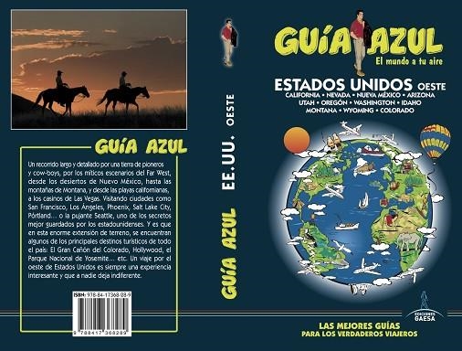 EEUU OESTE GUIA AZUL 2018 | 9788417368289 | VVAA | Llibreria La Gralla | Llibreria online de Granollers