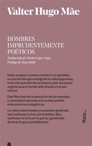 HOMBRES IMPRUDENTEMENTE POÉTICOS | 9788416738397 | HUGO MÃE, VALTER | Llibreria La Gralla | Llibreria online de Granollers