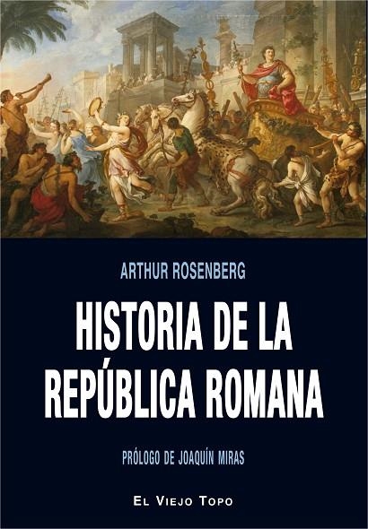 HISTORIA DE LA REPÚBLICA ROMANA | 9788416995660 | ROSENBERG, ARTHUR | Llibreria La Gralla | Llibreria online de Granollers