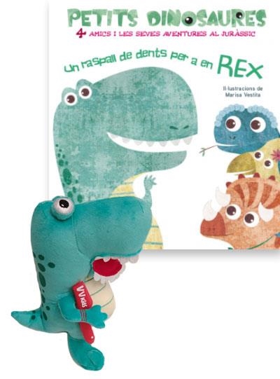REX + UN RASPALL DE DENTS PER A EN REX | 9788468270951 | VV KIDS | Llibreria La Gralla | Llibreria online de Granollers