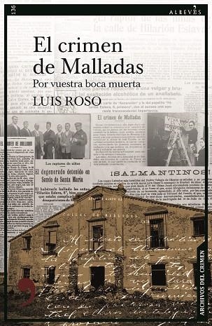 EL CRIMEN DE MALLADAS | 9788418584817 | ROSO, LUÍS | Llibreria La Gralla | Llibreria online de Granollers