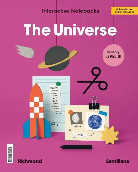INTERACTIVE NOTEBOOKS PRIMARY LEVEL III THE UNIVERSE | 9788468070223 | Llibreria La Gralla | Llibreria online de Granollers