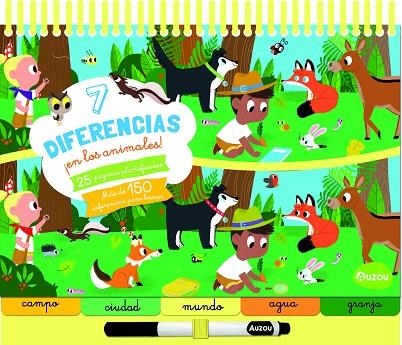 7 DIFERENCIAS ¡EN LOS ANIMALES! | 9791039534048 | DESCONOCIDO | Llibreria La Gralla | Llibreria online de Granollers