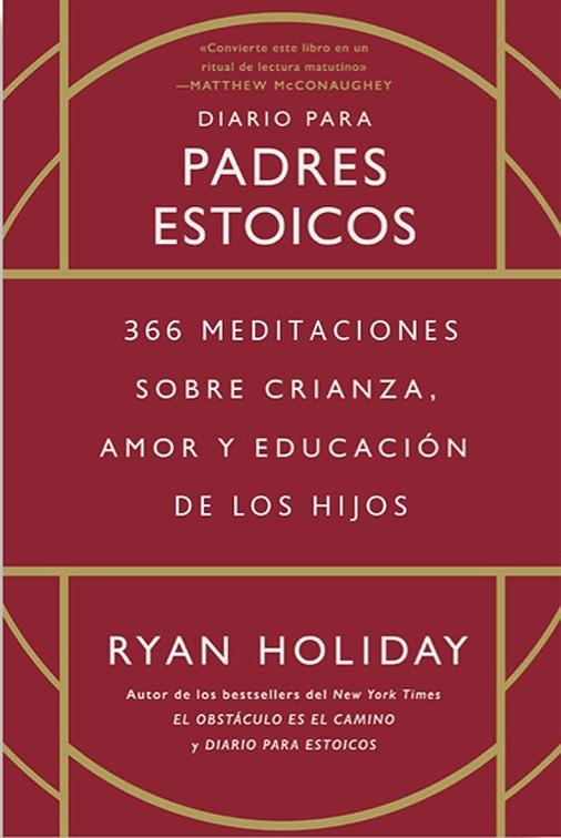 DIARIO PARA PADRES ESTOICOS | 9788417963880 | HOLIDAY, RYAN | Llibreria La Gralla | Llibreria online de Granollers