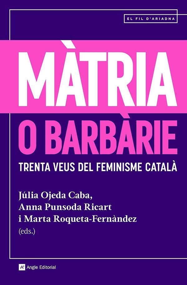 MÀTRIA O BARBÀRIE | 9788410112094 | VV.AA. | Llibreria La Gralla | Llibreria online de Granollers
