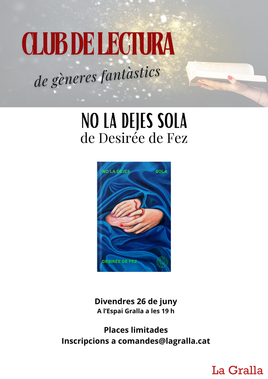 Club fantástic: "No la dejes sola" - Llibreria La Gralla | Librería online de Granollers