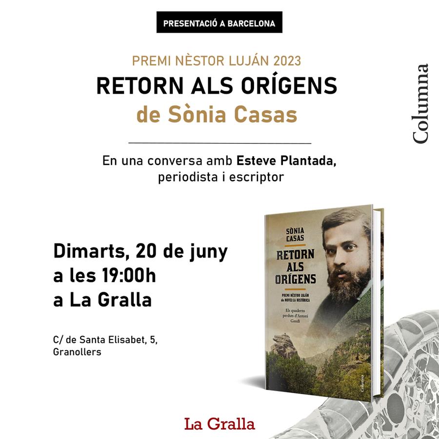 Presentació de "Retorn als orígens" de Sònia Casas - Llibreria La Gralla | Llibreria online de Granollers