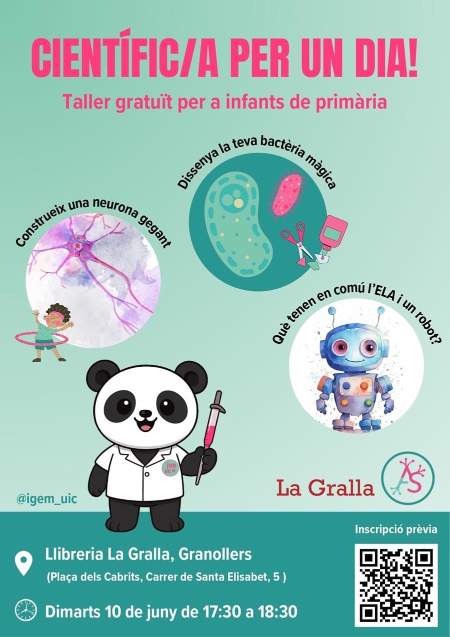 Taller infantil: Científic/a per un dia! - Llibreria La Gralla | Llibreria online de Granollers