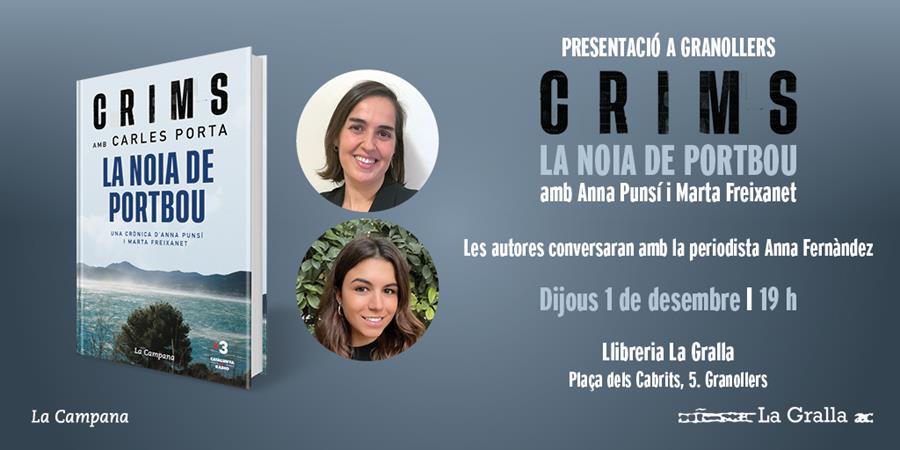 Presentació de "La noia de Portbou" - Llibreria La Gralla | Llibreria online de Granollers
