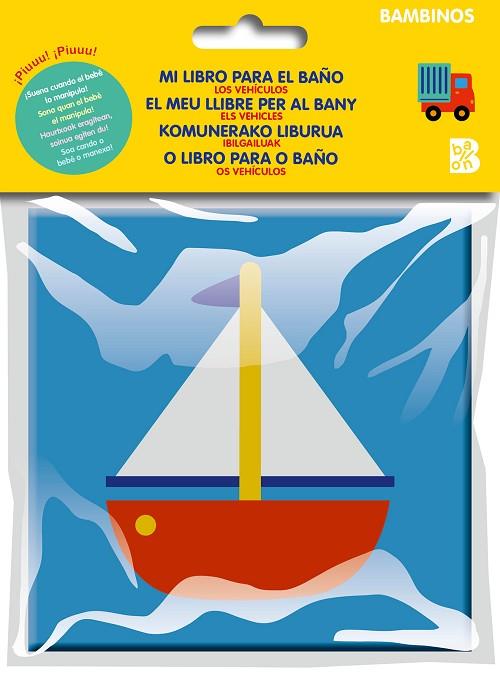  VEHÍCULOS, LOS  MI LIBRO PARA EL BAÑO | 9789403227559 | VVAA | Llibreria La Gralla | Llibreria online de Granollers