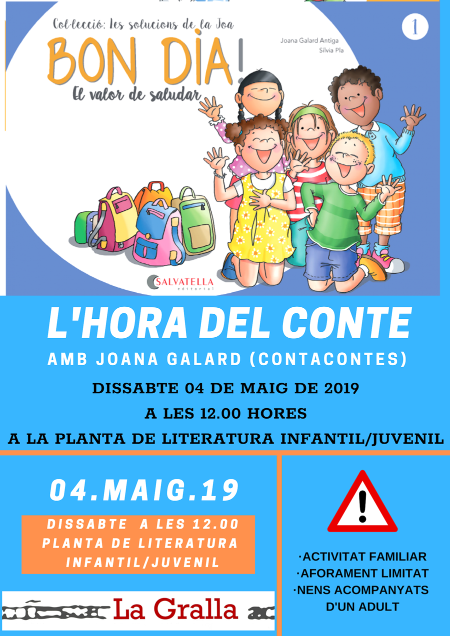 L'Hora del conte - Llibreria La Gralla | Librería online de Granollers