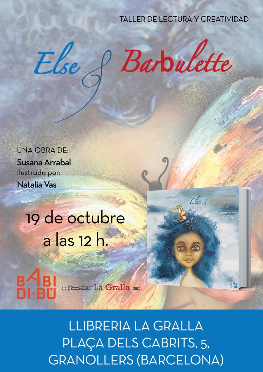 Taller de lectura y creatividad Else y Barbulette - Llibreria La Gralla | Llibreria online de Granollers