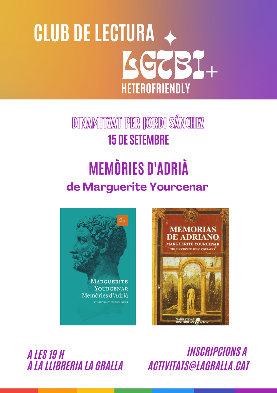 Club lgtbi+: Memòries d'Adrià - Llibreria La Gralla | Llibreria online de Granollers