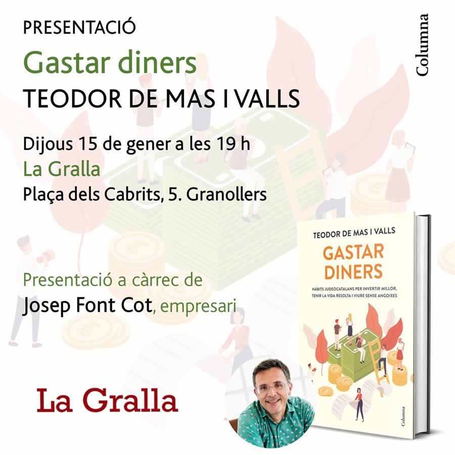 Presentació del llibre "Fer diners" - Llibreria La Gralla | Llibreria online de Granollers