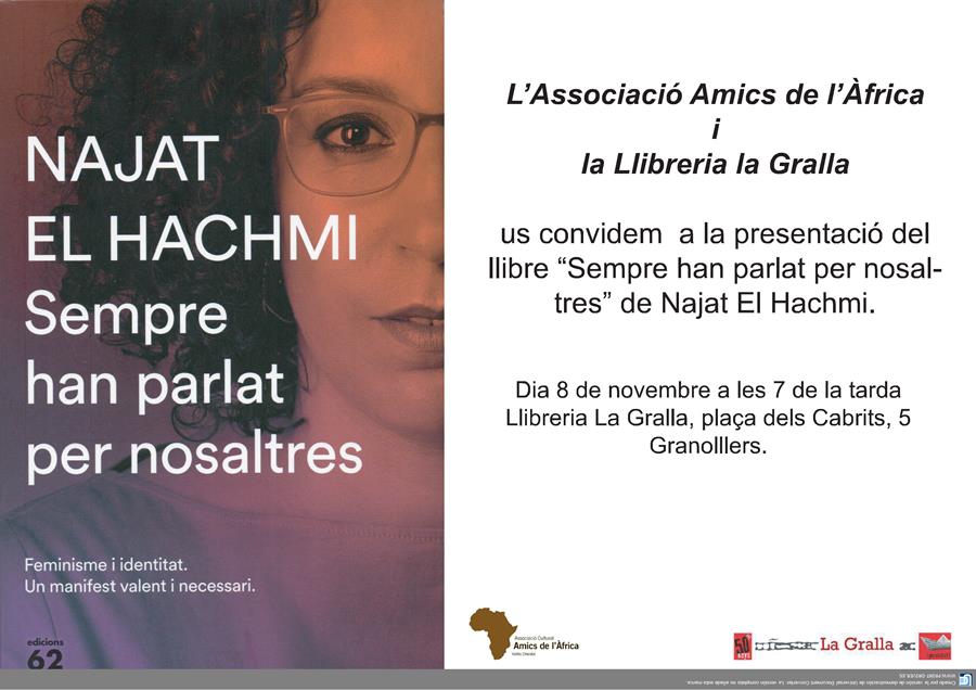 Presentació del libre Sempre han parlat per nosaltres - Llibreria La Gralla | Librería online de Granollers
