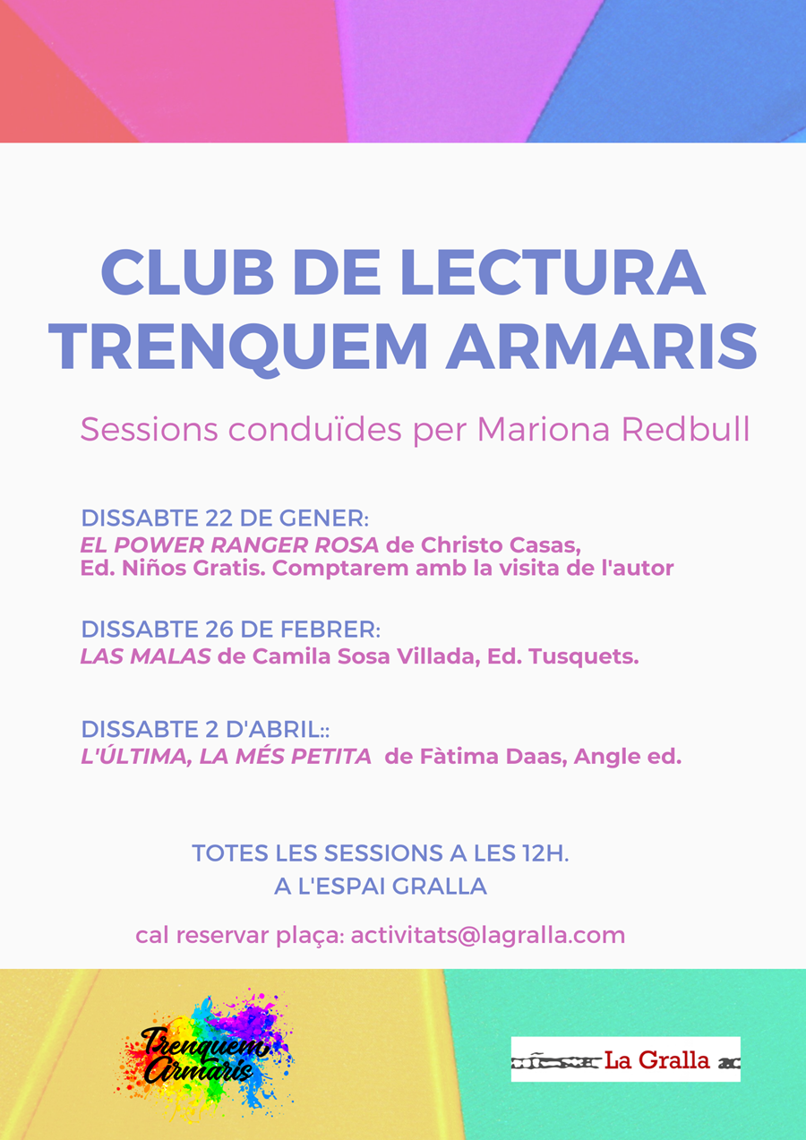 Club de lectura Trenquem Armaris - Llibreria La Gralla | Librería online de Granollers