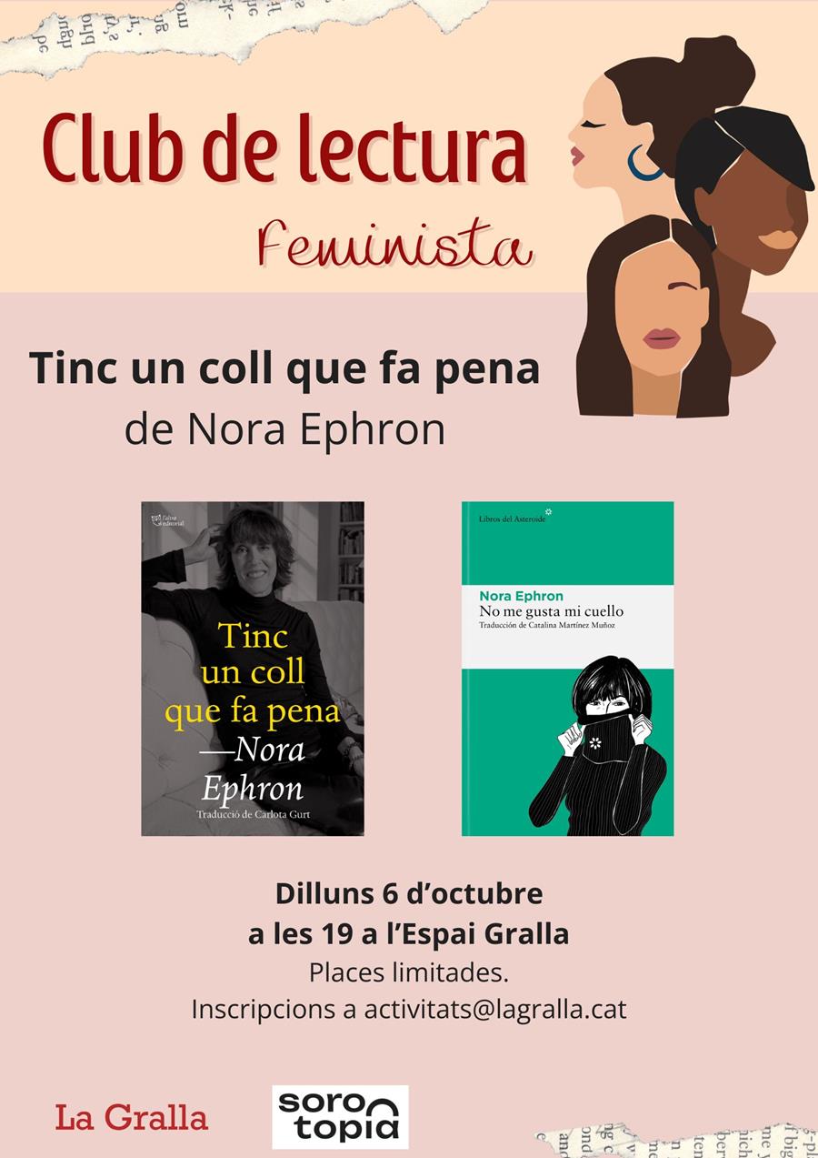 Club feminista: Tinc un coll que fa pena - Llibreria La Gralla | Llibreria online de Granollers
