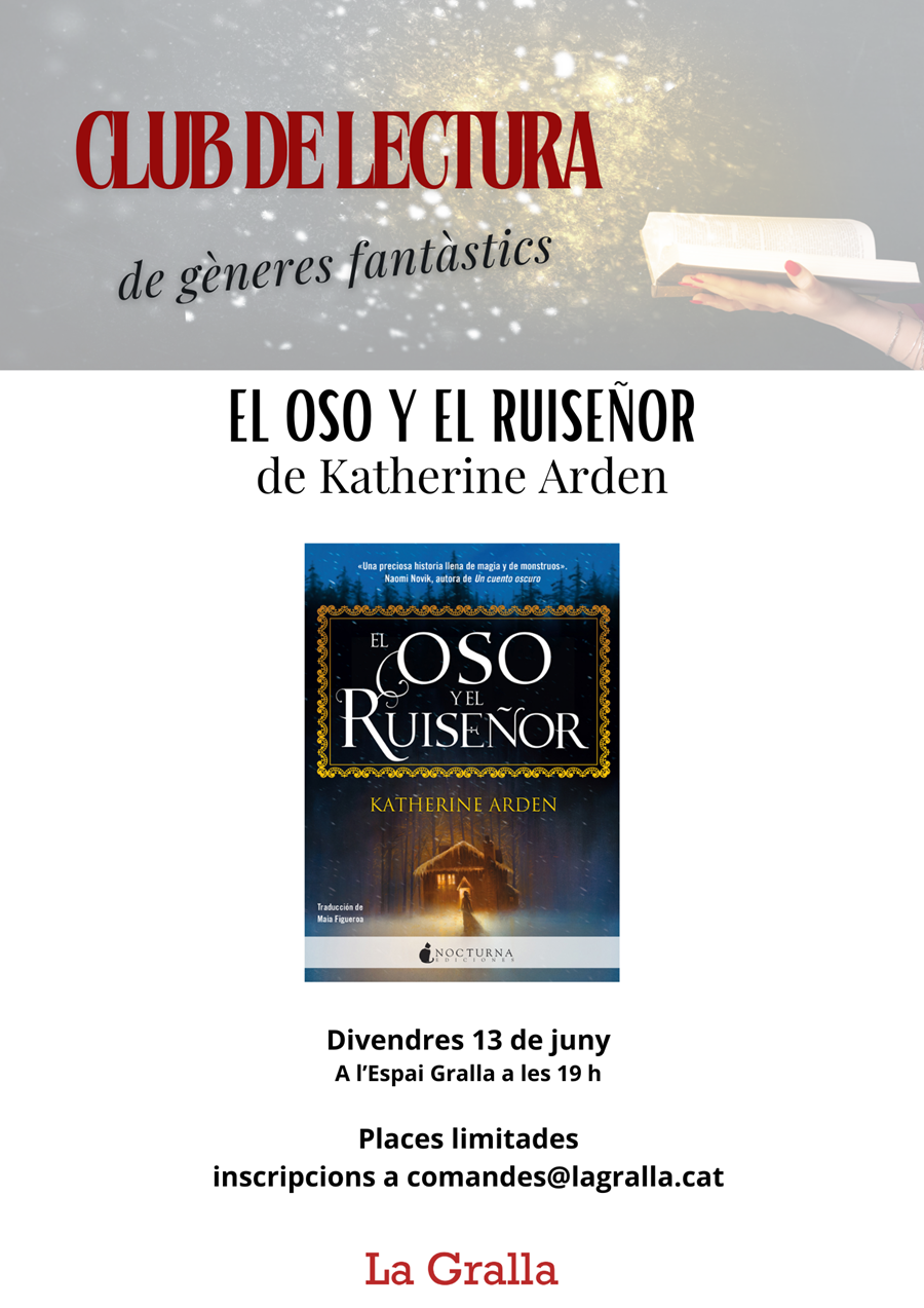 Club fantàstic: "El oso y el ruiseñor" - Llibreria La Gralla | Llibreria online de Granollers