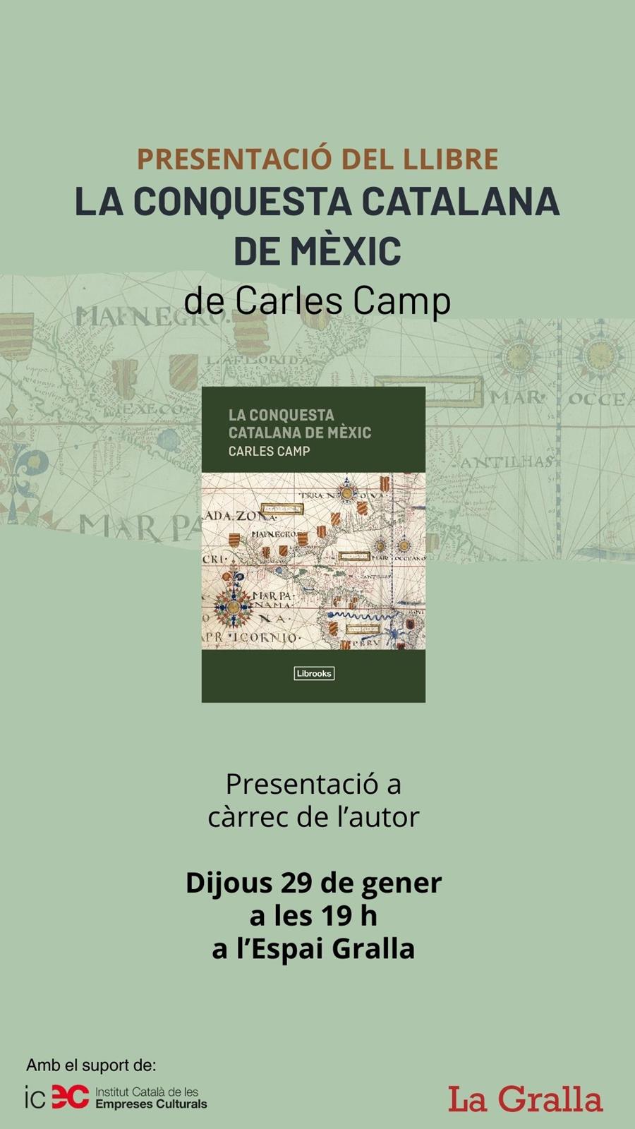 Presentació de "La conquesta catalana de Mèxic" - Llibreria La Gralla | Librería online de Granollers
