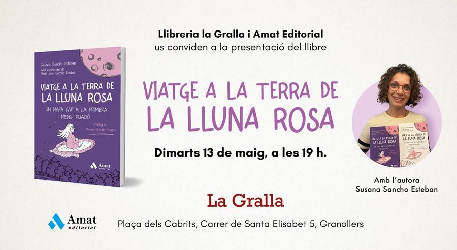 Presentació de "Viatge a la terra de la lluna rosa" - Llibreria La Gralla | Llibreria online de Granollers