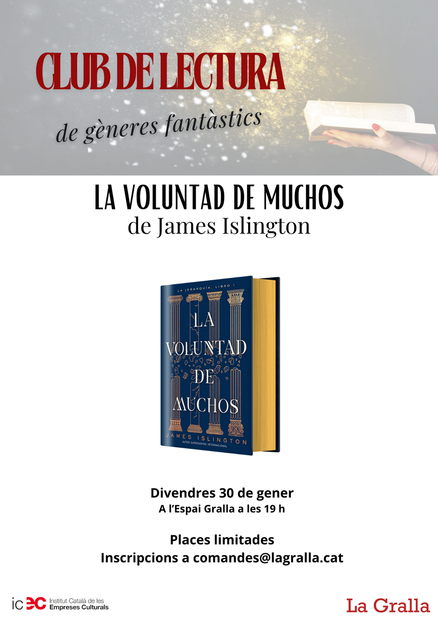 Club fantàstic: "La voluntad de muchos" - Llibreria La Gralla | Llibreria online de Granollers