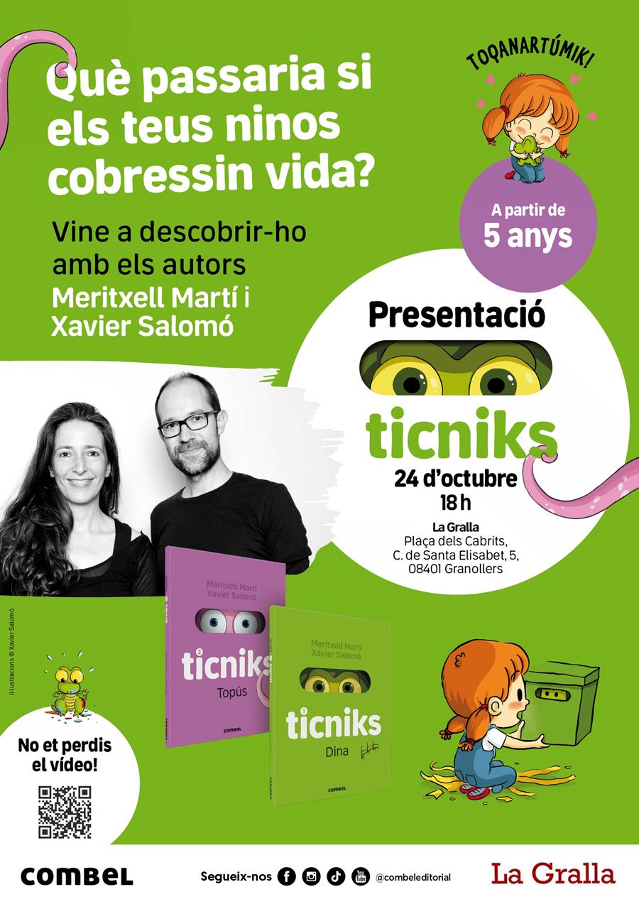 Presentació de Ticniks - Llibreria La Gralla | Llibreria online de Granollers