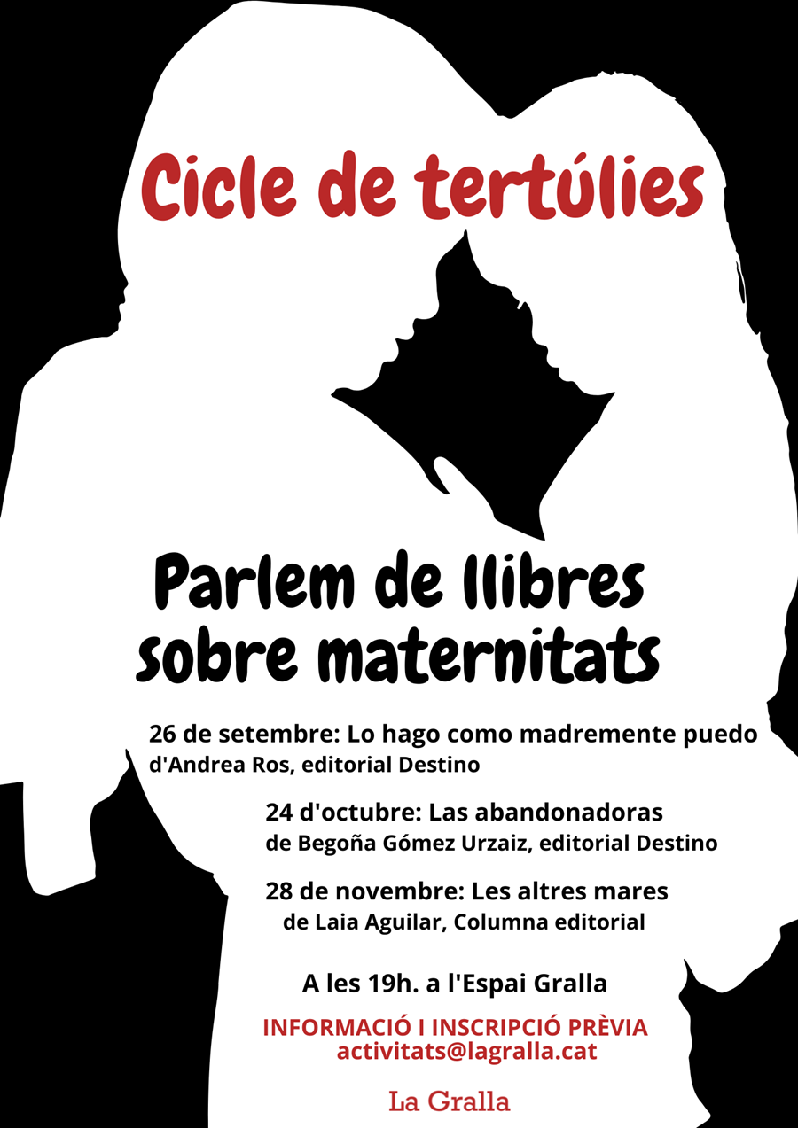 Parlem de llibres sobre maternitats - Llibreria La Gralla | Librería online de Granollers