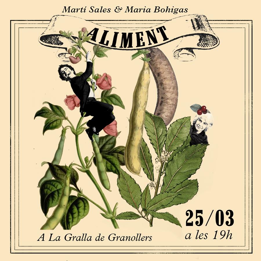 Conversem amb Martí Sales i Maria Bohigas sobre el llibre "Aliment" - Llibreria La Gralla | Llibreria online de Granollers
