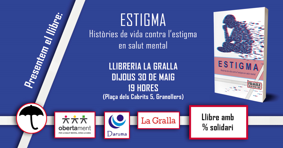 Presentació del llibre Estigma - Llibreria La Gralla | Llibreria online de Granollers