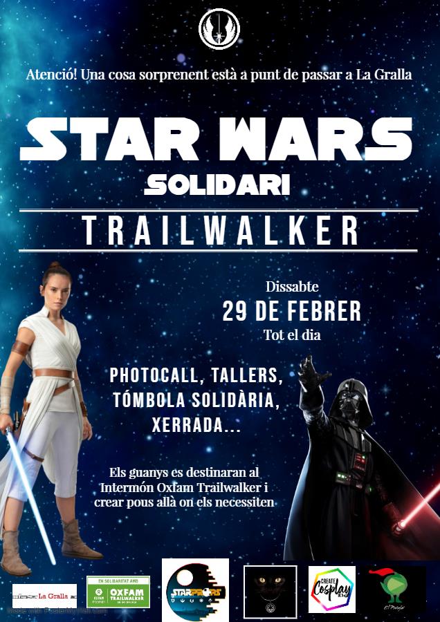 Jornada Star Wars Solidaria amb l'Intermón Oxfam Trailwalker - Llibreria La Gralla | Llibreria online de Granollers