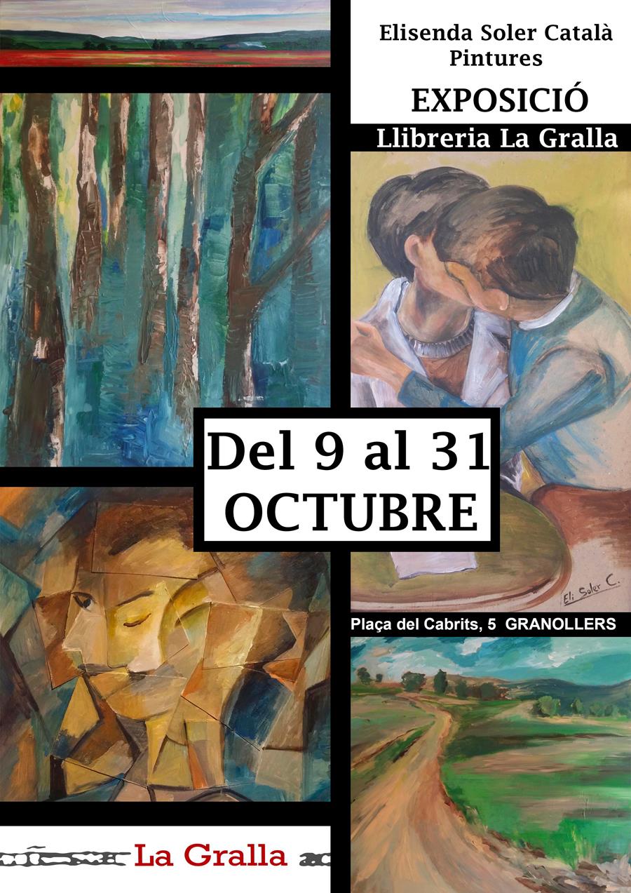Exposició de Pintures - Llibreria La Gralla | Llibreria online de Granollers