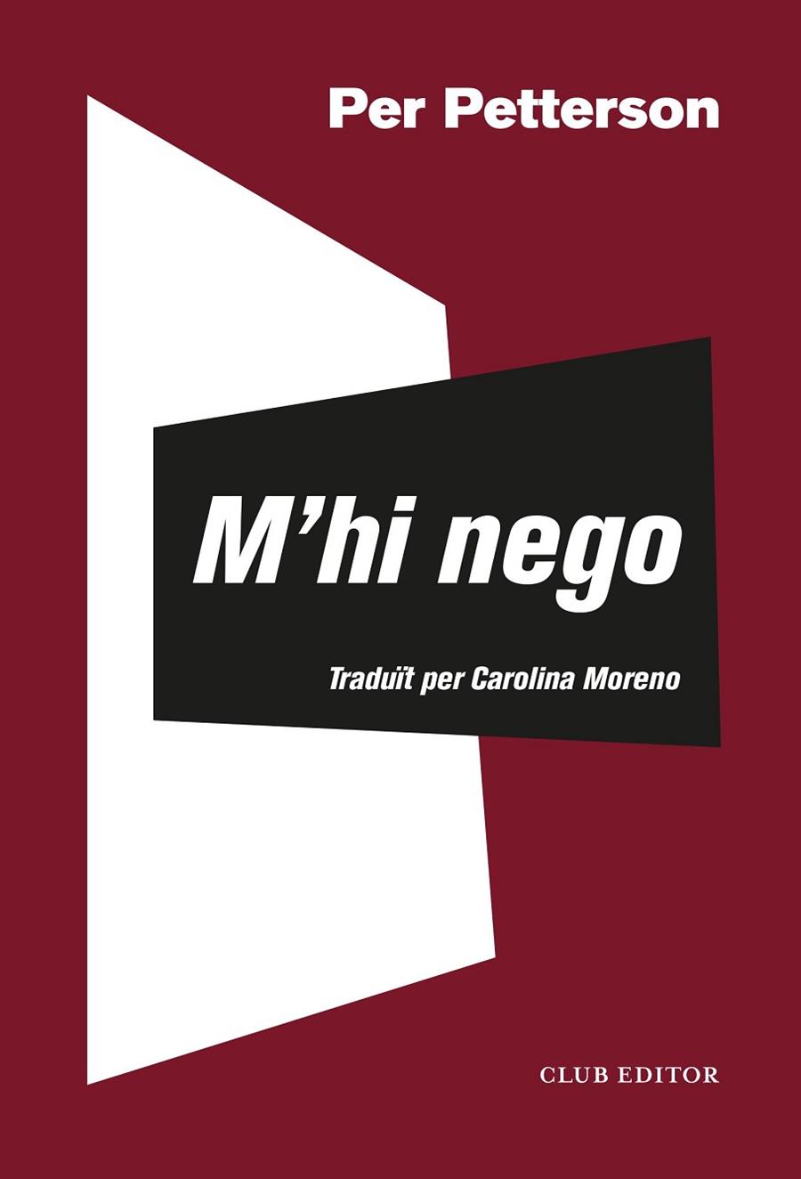 M'HI NEGO | 9788473293624 | PETTERSON, PER | Llibreria La Gralla | Llibreria online de Granollers