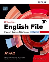 ENGLISH FILE 5TH EDITION A1/A2. STUDENT'S BOOK AND WORKBOOK AND DIGITAL WITH KEY | 9780194148030 | AA.VV. | Llibreria La Gralla | Llibreria online de Granollers
