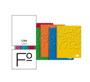 LLIBRETA FOLI LIDERPAPEL LLIS ESPIRAL COLORS | 8423473189560 | 18956 | Llibreria La Gralla | Llibreria online de Granollers