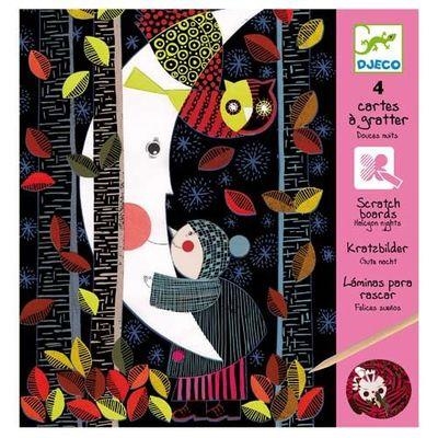 FELICES SUEÑOS. LAMINAS PARA RASCAR DJECO | 3070900097209 | DJECO | Llibreria La Gralla | Llibreria online de Granollers