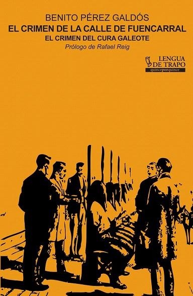 CRIMEN DE LA CALLE DE FUENCARRAL, EL | 9788483811139 | PÉREZ GALDÓS, BENITO | Llibreria La Gralla | Librería online de Granollers