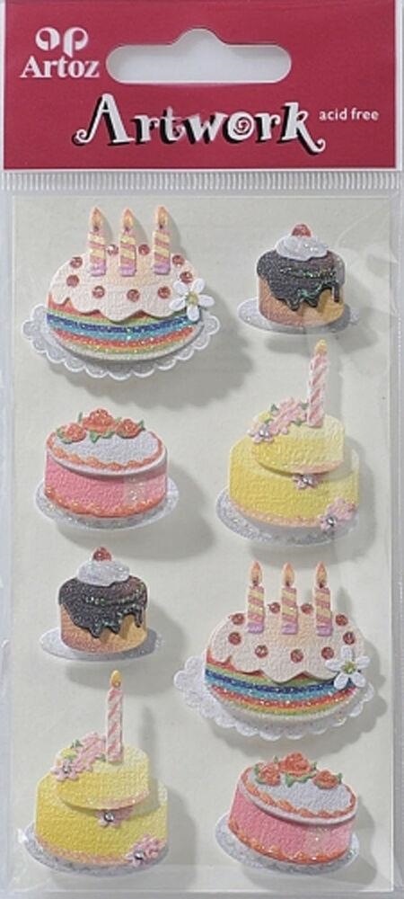 STICKER ARTOZ PASTISSOS ANIVERSARI | 7612996571551 | ART18557029 | Llibreria La Gralla | Llibreria online de Granollers