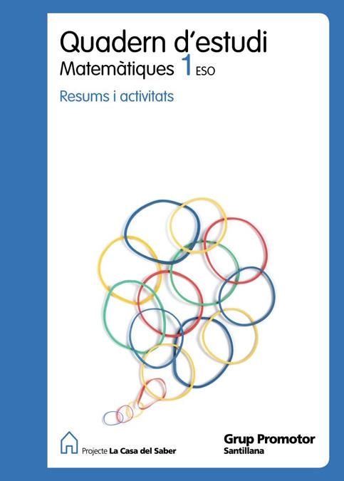 MATEMATIQUES 1 ESO QUADERN D'ESTUDI | 9788479185824 | VARIOS AUTORES | Llibreria La Gralla | Llibreria online de Granollers