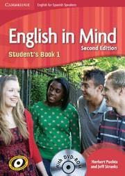 ENGLISH IN MIND 1 STUDENT 'S BOOK  + DVDROM (SPANISH EDITION) | 9788483237908 | PUCHTA, HERBERT/STRANKS, JEFF | Llibreria La Gralla | Librería online de Granollers